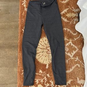 Dark grey lace-up like back of the legs